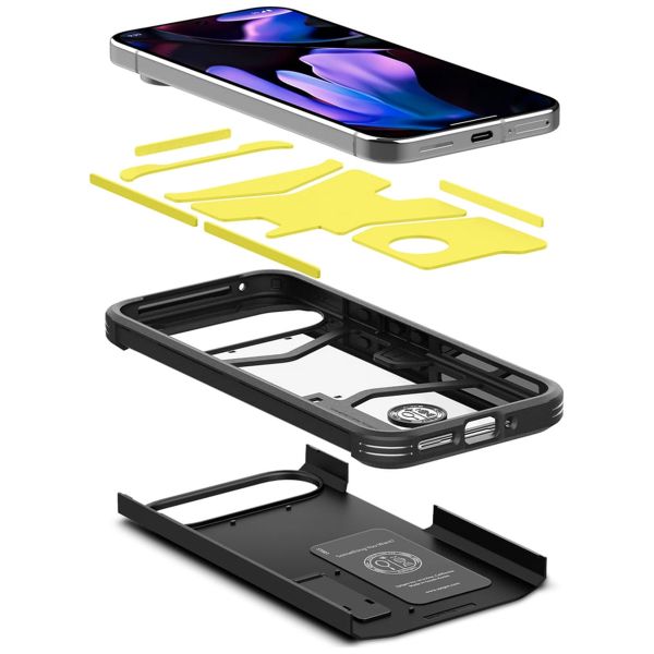 Spigen Tough Armor Backcover Google Pixel 9 / 9 Pro - Schwarz