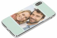 Gestalte deine eigene Clear Case Apple iPhone Xs Max - Transparent
