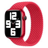 Apple Geflochtenes Solo Loop für  Apple Watch | 38/40/41/42 mm - Größe 2 - (Product) Red