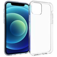 Accezz Clear TPU Backcover Apple iPhone 12 Mini - Transparent