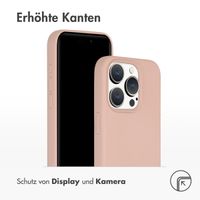 Accezz Liquid Silikoncase Apple iPhone 15 Pro - Rosa
