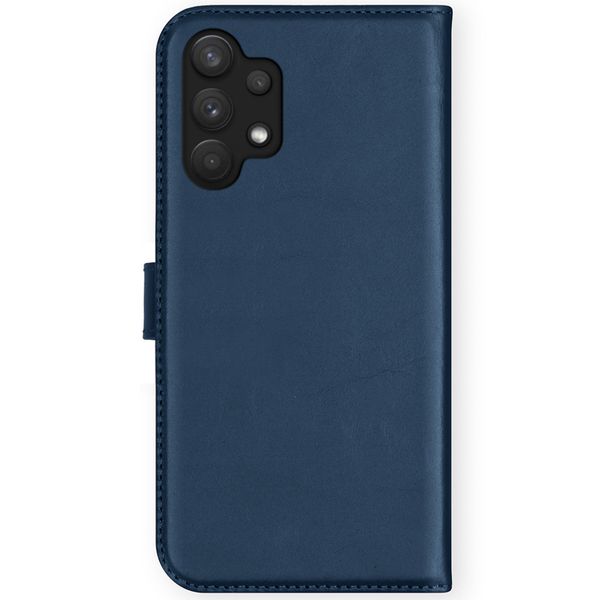 Selencia Echtleder Klapphülle Samsung Galaxy A32 (5G) - Blau