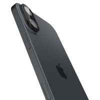Spigen GLAStR Optik Camera Lens Protector - Kamerainsel-Schutz (2er-Pack) Apple iPhone 16 / 16 Plus - Schwarz