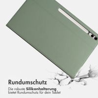 Accezz Classic Klapphülle Samsung Galaxy Tab S10 Plus / Tab S9 FE Plus / Tab S9 Plus - Grün