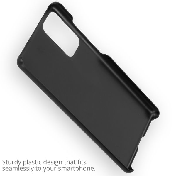 Gestalte deine eigene Hardcase Hülle Samsung Galaxy S20 FE - Schwarz