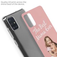 Gestalte deine eigene Clear Case Samsung Galaxy A71 - Transparent