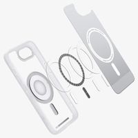 Spigen Ultra Hybrid Backcover MagSafe Apple iPhone 17e / 16e - Classic Silver