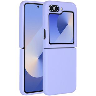 Accezz Liquid Silikoncase Samsung Galaxy Z Flip 6 - Violett