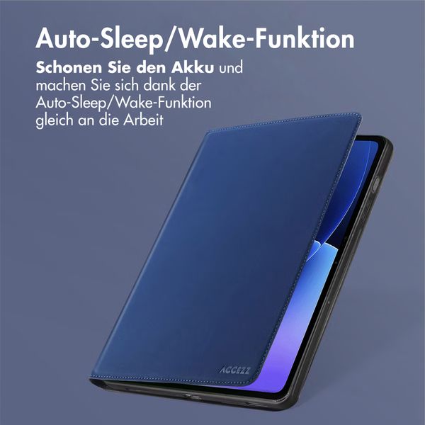 Accezz Classic Klapphülle Xiaomi Pad 8 / 8 Pro - Dunkelblau
