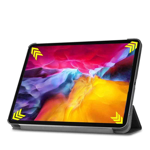 Accezz Trifold Klapphülle Apple iPad Pro 11 (2022 / 2021 / 2020 / 2018) - Schwarz