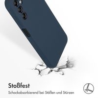 Accezz Liquid Silikoncase Samsung Galaxy A14 (5G) - Dunkelblau