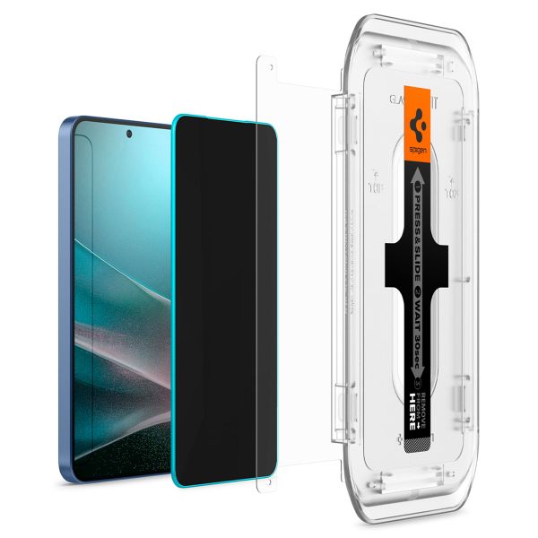 Spigen GLAStR Privacy EZ Fit Displayschutzfolie + Applicator - 2er-Pack Samsung Galaxy S24 Plus / S25 Plus