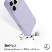 Accezz Liquid Silikoncase mit MagSafe Apple iPhone 17 Pro - Lavender Gray
