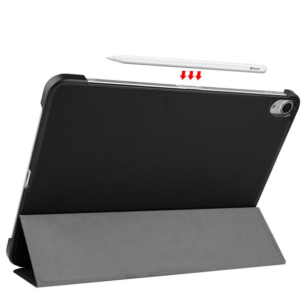 Accezz Trifold Klapphülle Apple iPad Air 11 Zoll (2026) M4 / (2025) M3 / (2024) M2 / Air 5 (2022) / Air 4 (2020) - Schwarz