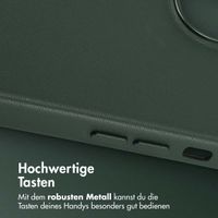 Accezz MagSafe Leather Backcover Apple iPhone 14 - Cedar Green
