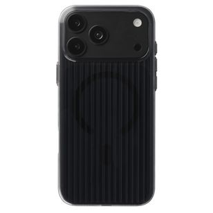 Accezz Lite Backcover mit MagSafe | Fluted | Apple iPhone 18 Pro / 17 Pro - Glossy Black