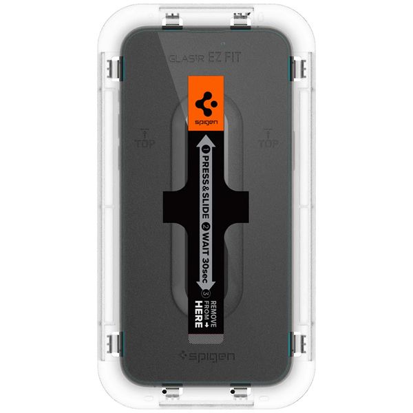 Spigen GLAStR Fit Displayschutzfolie 2er-Pack + Applicator Apple iPhone 14 Pro Max