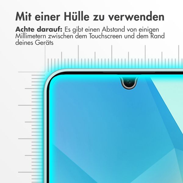Accezz Displayschutz 2er-pack aus gehärtetem Glas Samsung Galaxy A18 / A17 / A16 / A26