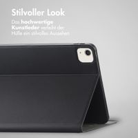 Accezz Classic Klapphülle Apple iPad Air 13 Zoll (2026) M4 / (2025) M3 / (2024) M2 - Schwarz
