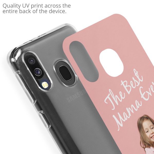 Gestalte deine eigene Clear Case Samsung Galaxy A20e - Transparent
