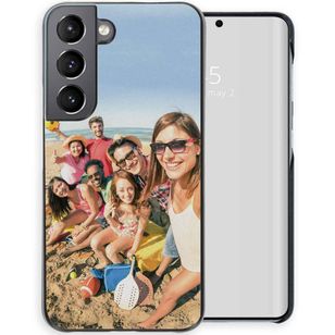 Gestalte deine eigene Hardcase Hülle Samsung Galaxy S22 - Schwarz