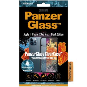 PanzerGlass ClearCase AntiBacterial Apple iPhone 12 Pro Max - Schwarz
