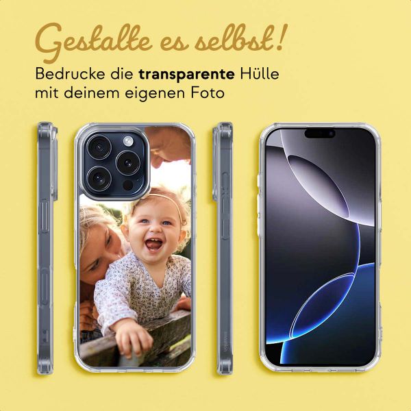 Gestalte deine eigene MagSafe Clear Case Apple iPhone 16 Pro Max - Transparent