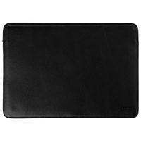 Accezz Leather Laptop Hülle Apple MacBook 15 Zoll - Laptop Sleeve - Schwarz
