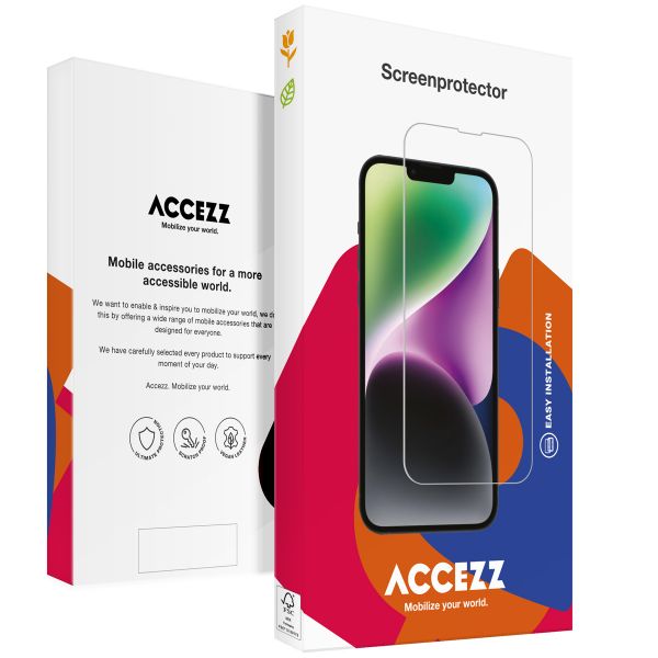 Accezz Displayschutz 2er-pack aus gehärtetem Glas Samsung Galaxy A27 (5G)