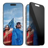 PanzerGlass Ultra Wide Fit Antibakterieller Screen Protector mit Sichtschutz inkl. Applikator Apple iPhone 16 Pro