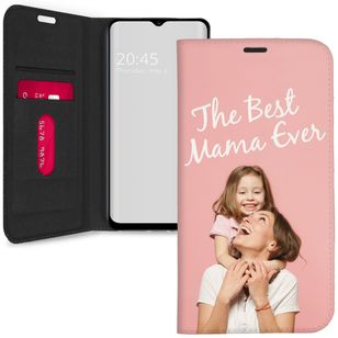 Gestalte deine eigene Compact Gel Klapphülle Samsung Galaxy A23 (5G) - Weiß
