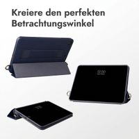 Accezz Dreifach Bookcase mit Handschlaufe Apple iPad Mini 5 (2019) / Mini 4 (2015) - Dunkelblau
