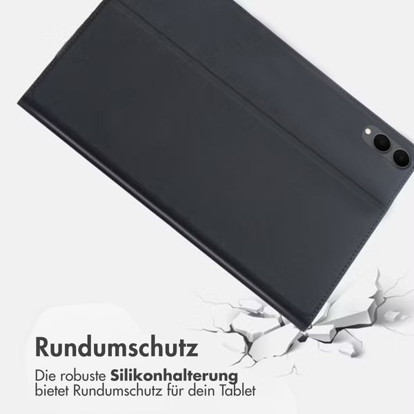 Accezz Classic Klapphülle Samsung Galaxy Tab S11 / S12 Ultra - Schwarz