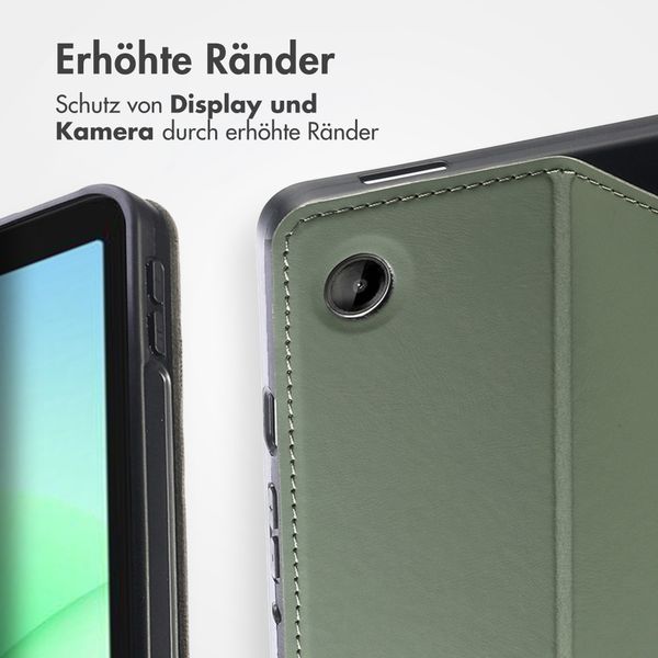 Accezz Classic Klapphülle Samsung Galaxy Tab A11 Plus - Grün