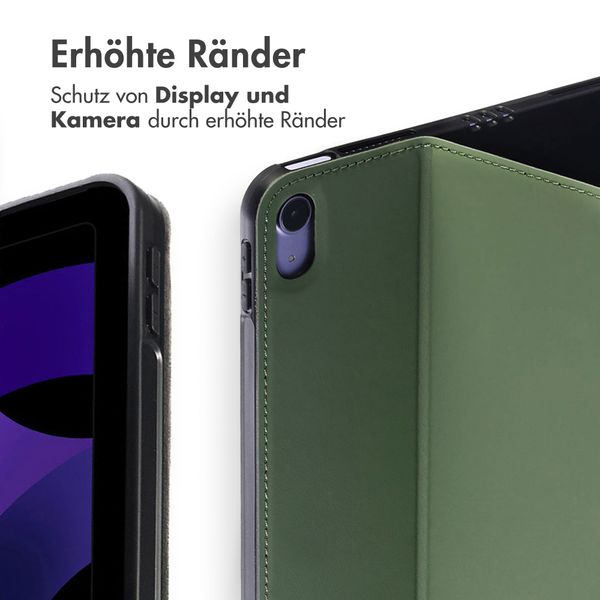 Accezz Classic Klapphülle Apple iPad Air 11 Zoll (2026) M4 / (2025) M3 / (2024) M2 / Air 5 (2022) / Air 4 (2020) - Grün