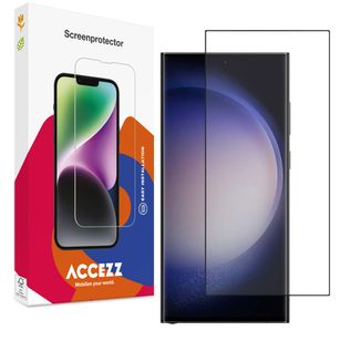 Accezz Full Cover Screen Protector aus gehärtetem Glas Samsung Galaxy S23 Ultra