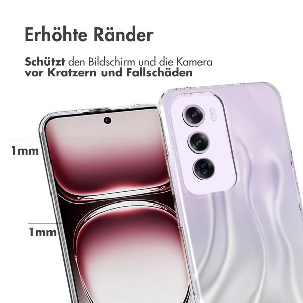 Accezz Clear TPU Backcover Oppo Reno 12 Pro - Transparent