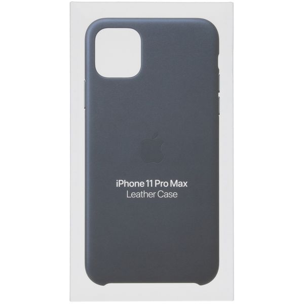 Apple Leder-Case Apple iPhone 11 Pro Max - Midnight Blue