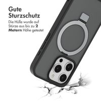Accezz Ring Stand Backcover mit MagSafe Apple iPhone 15 Pro - Schwarz