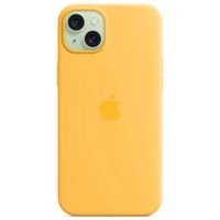 Apple Silikon-Case MagSafe Apple iPhone 15 Plus - Sunshine