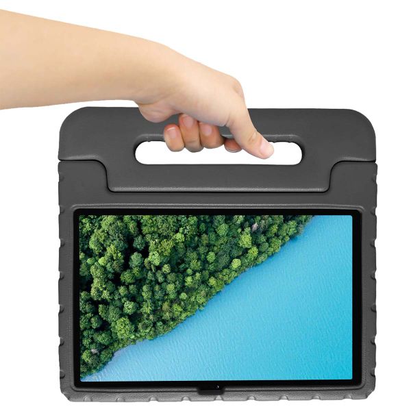 Accezz SchutzHülle mit Handgriff kindersicher Samsung Galaxy Tab A8 - Schwarz