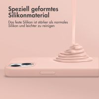 Accezz Liquid Silikoncase mit MagSafe Apple iPhone 14 / 13 - Rosa