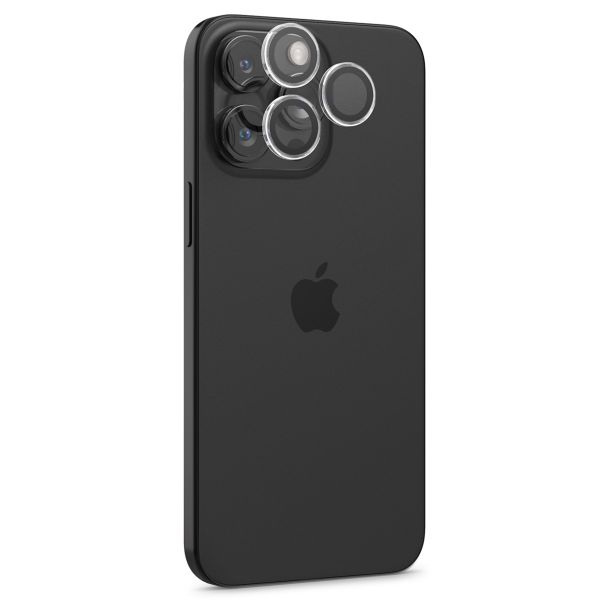 Spigen GLAStR Optik Camera Lens Protector - Kamerainsel-Schutz (2er-Pack) Apple iPhone 15 Pro / 15 Pro Max - Transparent