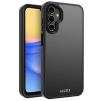 Accezz Rugged Frosted Back Cover Samsung Galaxy A15 (5G/4G) - Schwarz