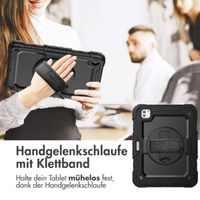 Accezz Robustes Back Cover mit Schultergurt Apple iPad Pro 11 (2025) M5 / (2024) M4 - Schwarz