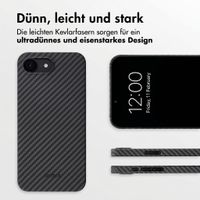 Accezz MagSafe Kevlar® Hülle Apple iPhone 17e / 16e - Schwarz