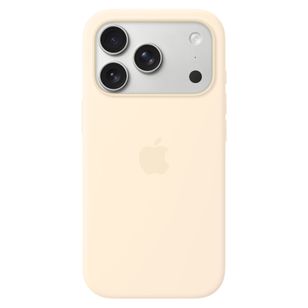 Apple Silikonhülle mit MagSafe Apple iPhone 17 Pro Max - Vanilla