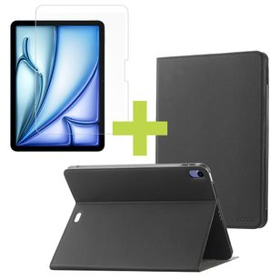 Accezz Classic Tablet Case Apple iPad 11 (2025) 11 Zoll A16 / iPad 10 (2022) 10.9 Zoll - Schwarz