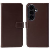 Selencia Echtleder Klapphülle Samsung Galaxy S26 - Braun