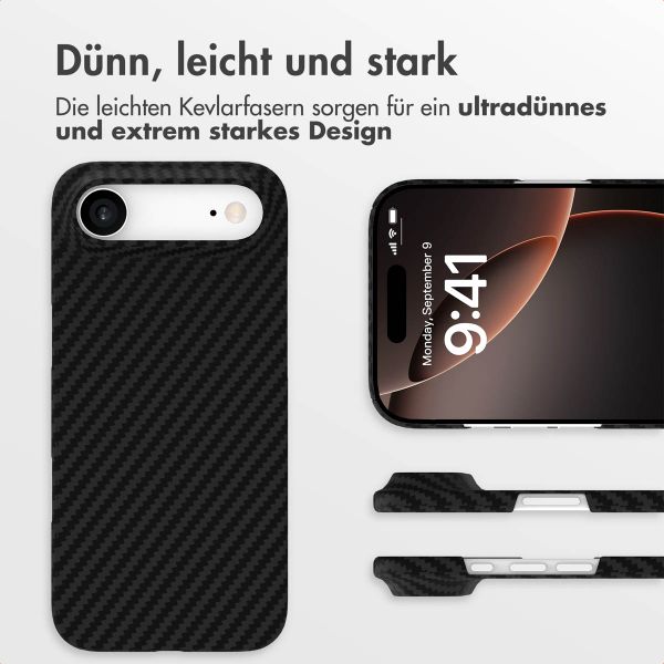 Accezz MagSafe Kevlar® Hülle Apple iPhone Air - Schwarz